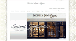 Desktop Screenshot of monicajames.com
